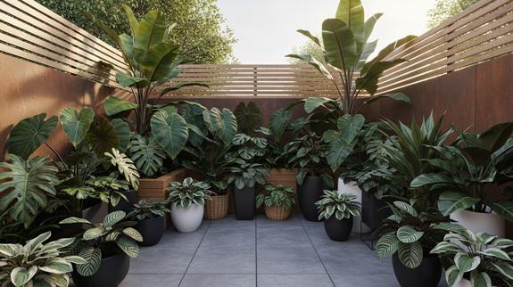 Big Leaf Plants
